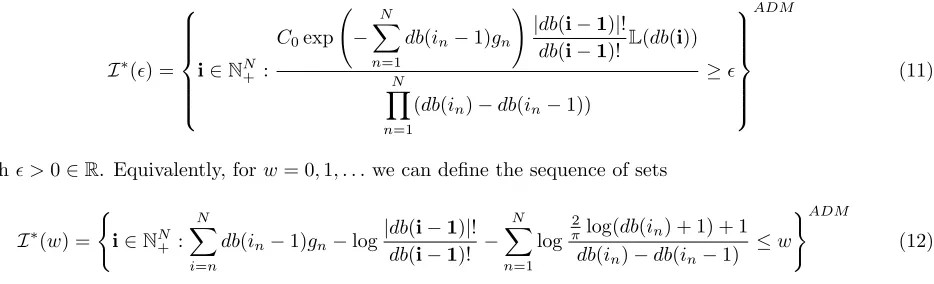 Figure 3 shows the decay of the error ∆�quantityE(i) and the corresponding m(i − 1)-th Legendre coeﬃcients for the |ψ(u)|, where u(x, y) solves problem (6) with a(x, y) = 1 + 0.1xy1 + 0.5x2y2, as in Section 2.2, Test 1.These results, as well as the ones presented in the next Section, conﬁrm that estimate (10) is accurate enoughfor our purposes.