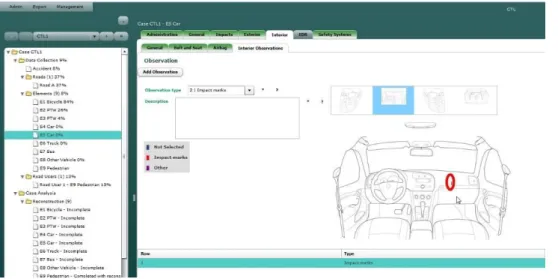Figure 15 A view of the database 
