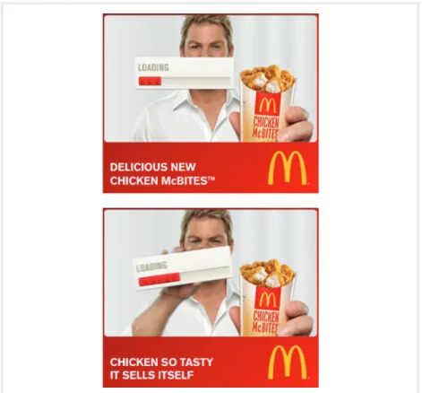 Figure 2. A banner ad that creates demand for a new product.