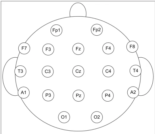 Figure 3.1: 10-20 electrode placement system