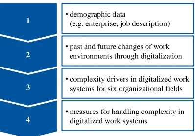 Figure 5: Structure of the interview template 