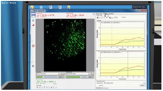 Figure. 44.  Epsilon in-vitro stand and accessories demonstrated with the aid of audio feature and 3D ambience in the VUM menu options 