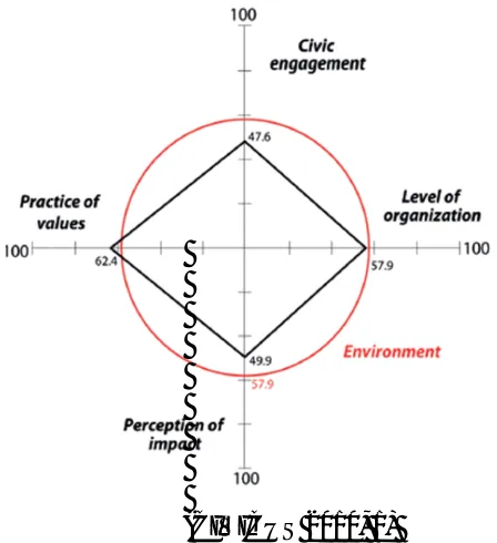 Figure 4:Figure 4: Civil Society Index Diamond for Albania 2009Civil Society Index Diamond for Albania 2009 