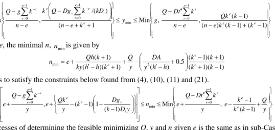 Table 2: Comparative results for a single-vendor 2-buyer problem of Zavanella and Zanoni (2009) 