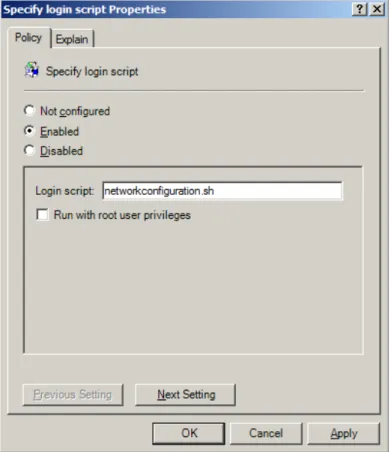 Figure 11 – Pushing a script using DirectControl 