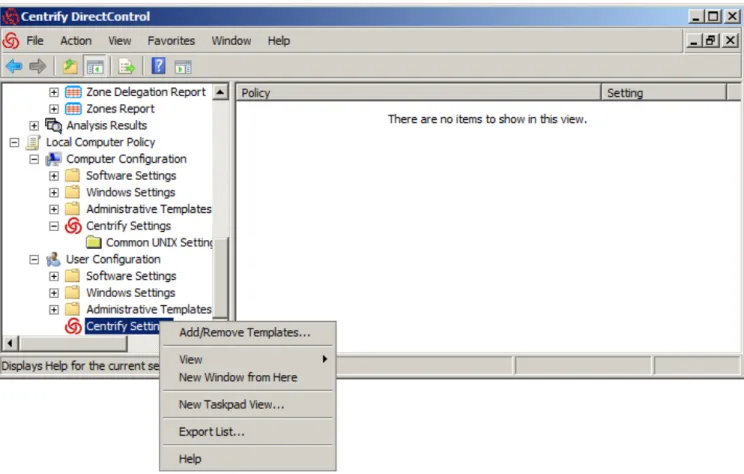 Figure 5 – Adding Templates  8.  Click on the Add… button. 