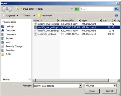 Figure 6 - Settings 
