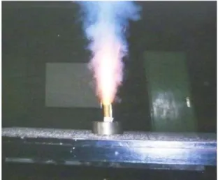 Figure 10  Observation in ballistic test for Nozzle 1 9  