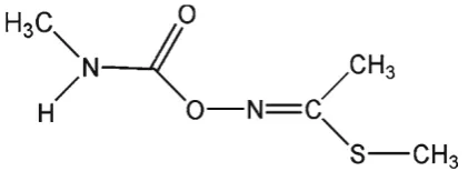 Figure 1 Methomyl structure