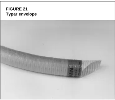 FIGURE 21 Typar envelope