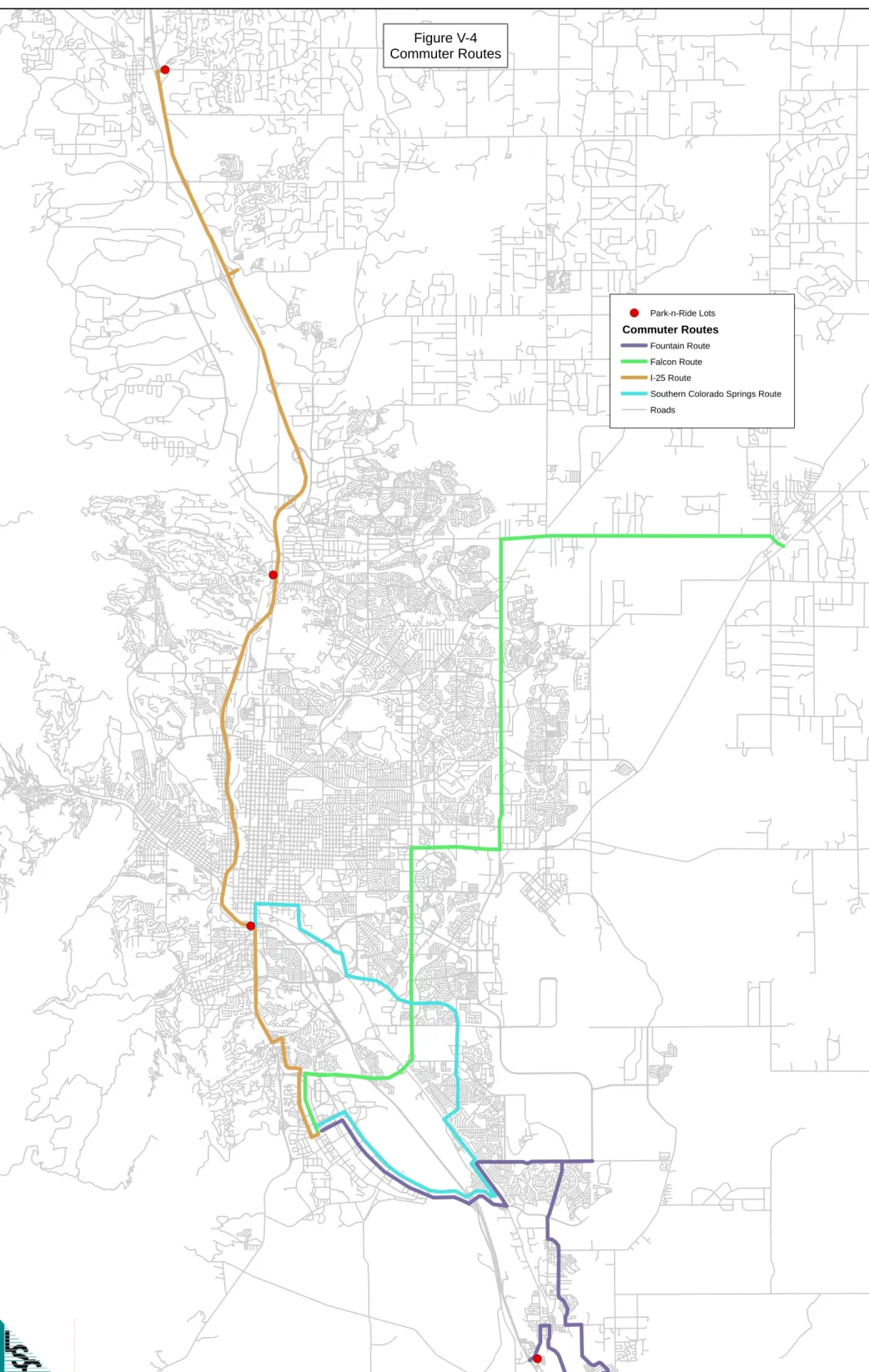 Figure V-4 Commuter Routes