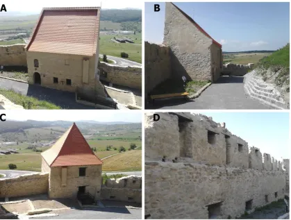 Figure 7: Functional reconversion of the central square in Rupea town, A – postcard from 1930, B – postcard from 1969, C – photograph taken in 2016 