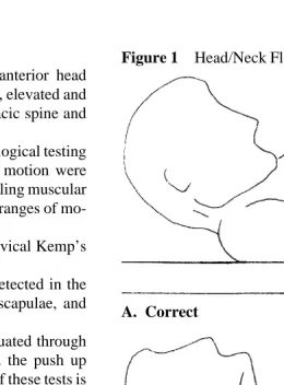 Figure 1Head/Neck Flexion Test
