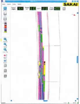 Figure 4. Interface of the output of the compaction analyzer. 