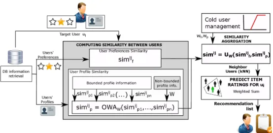 Figure 3: Proposed Multi-View Weighted CFRS model schema