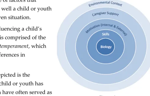 Figure 2 presents a comprehensive model of self-regulation enactment which  graphically shows the range of factors that                  