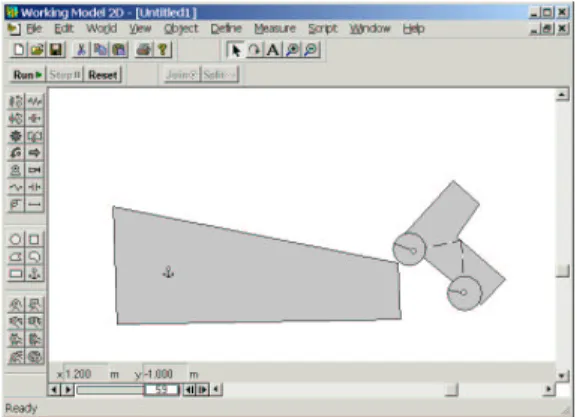 Figure 1: A car on a hill, as drawn by the user in ASSIST.