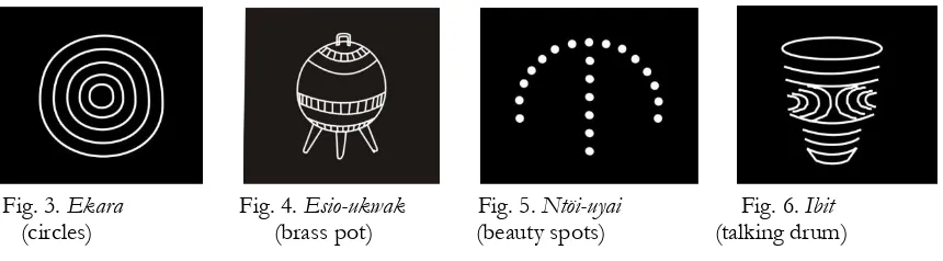 Fig. 2. The Ikpe (judgement) from Enyong written in Nsibidi as recorded by J. K. Macgregor