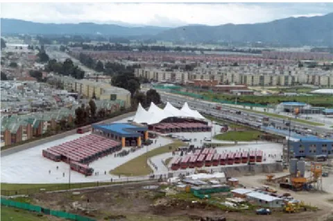 Fig. 5 BRT depot in Bogotá.