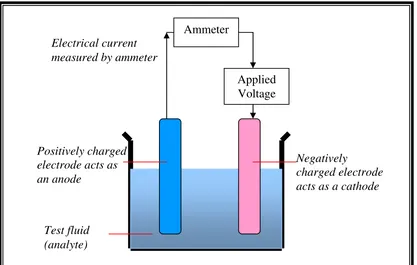 Figure 2.1: General Schematic Representation of an Electrochemical Cell 