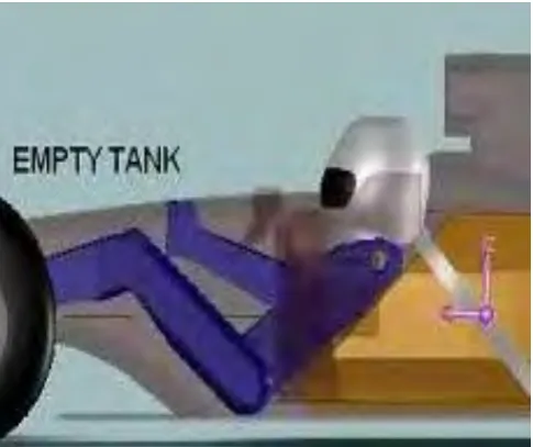Figure 1.3 : Previous driver sitting position on UTeM Formula Varsity car 