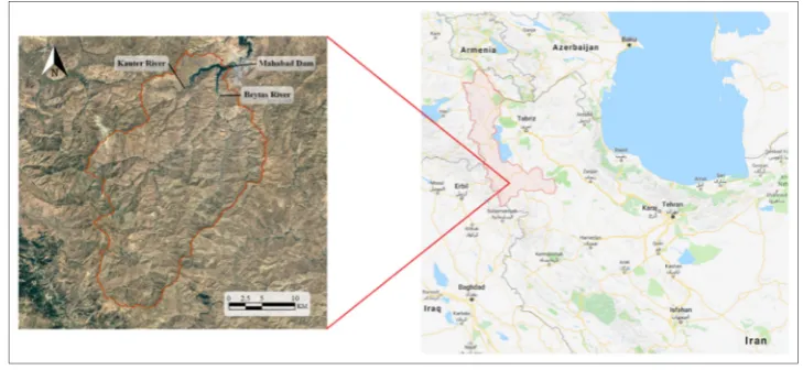 Table 1. Soil types in the Mahabad Dam watershed. 