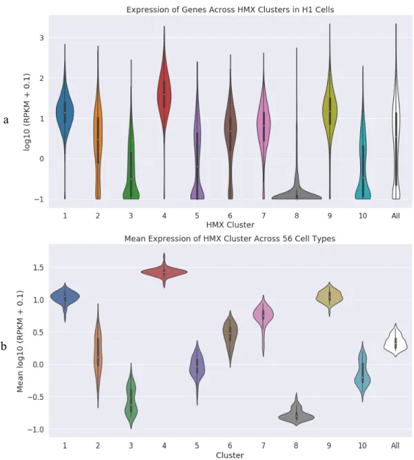 Figure 3.6.2 | Expression per HMX annotation 