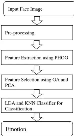 Figure 2.  Phases for Facial Emotion Recognition 