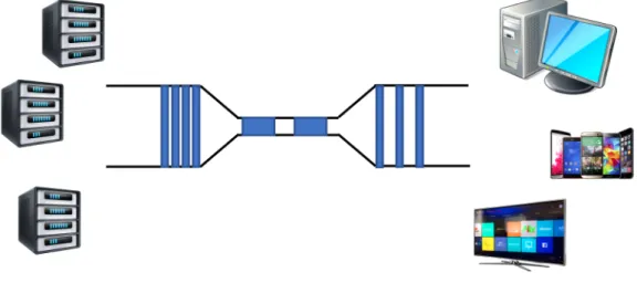 Figure 2.2: Bottleneck Link