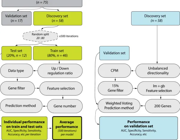 Figure 2.1 Biomarker discovery and validation pipelines.  