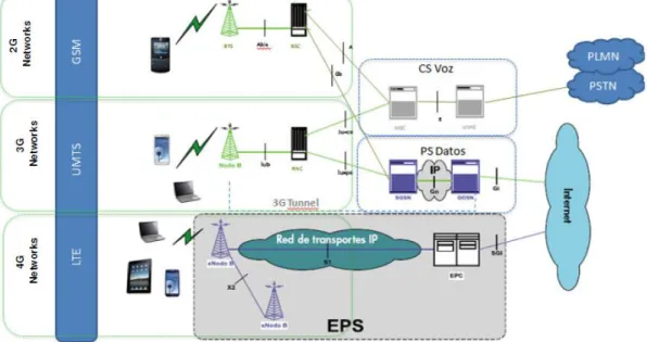 Figure 8. Mobile Access Networks by Technology. 