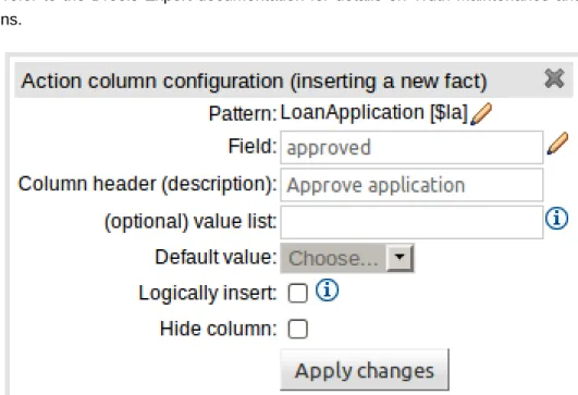 Figure 4.40. Set the value of a field on a new fact popup