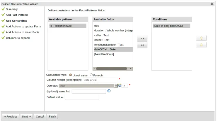 Figure 4.50. Add Constraints page