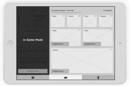 Figure 55. Doctor View: Biofeedback Exercise Screen - Live Biofeedback 1