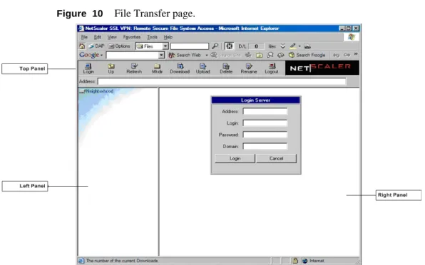 Figure  10 File Transfer page.