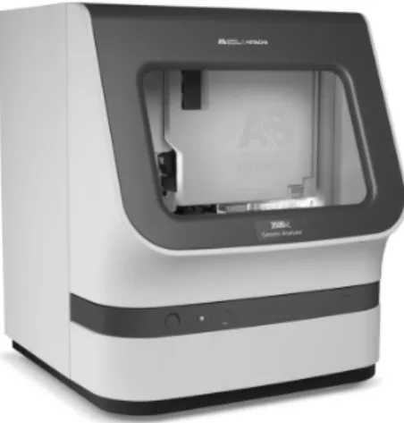 Figure 1.4: ABI Genetic Analyzer 3500xL. Common instrument for CE analysis [44].