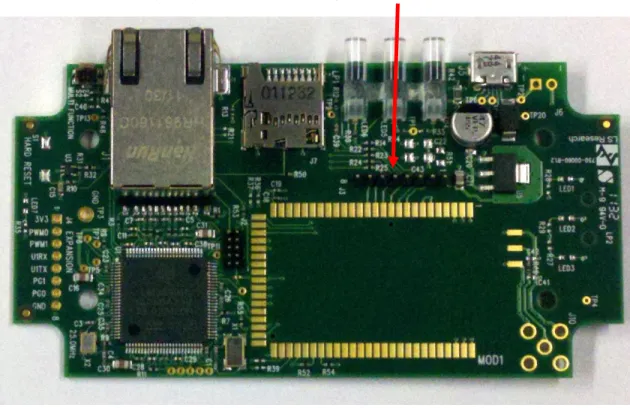 Figure 9 Module Programming Header