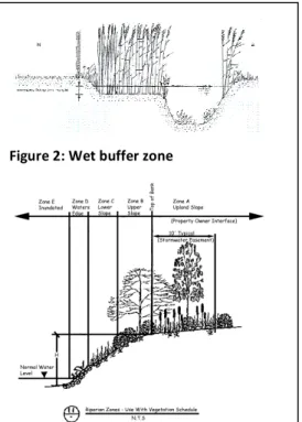 Figure 2: Wet buffer zone 