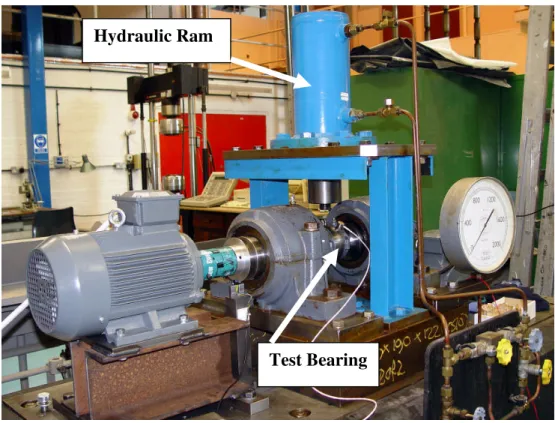 Figure 1 Layout of experimental test-rig