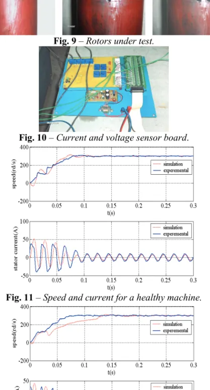 Fig. 10 – Current and voltage sensor board. 