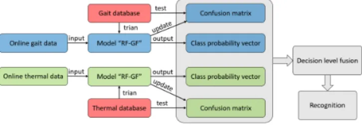 Fig. 4. The fusion framework of multimodal classifiers