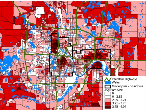 Figure 6: Average family size. 