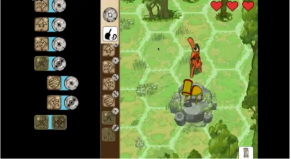 Figure 2.5: Screenshot of a program in Codemancer from a video demon- demon-stration of the software: http://youtu.be/590fFcwIcms?t=2m50s .