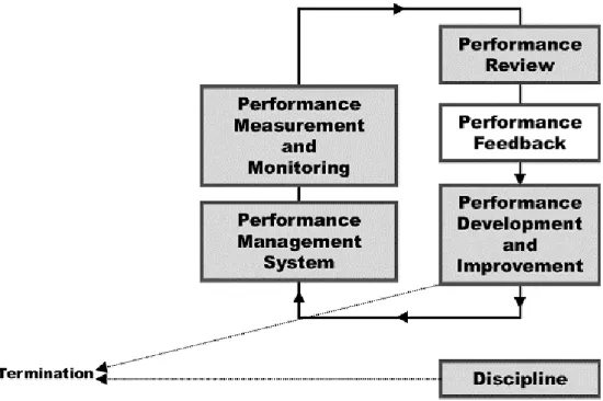 Figure 13 Extract of performance management, highlighting performance feedback 