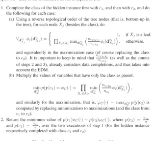 Fig. 3. Algorithm to compute Eq. (9).