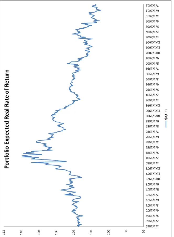Figure 3 Expected Real Rate of Return on Asset Portfolio 