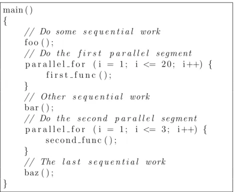 Figure 2.3: Example of a synchronous program.