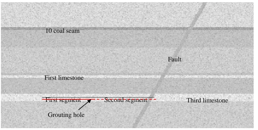 Fig. 5 Geological numerical model 