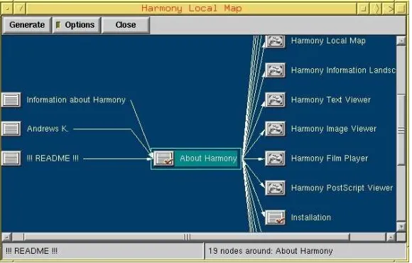 Figure 2.6: Harmony’s collection browser