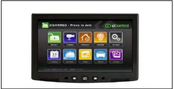 Figure 2.1: uControl Touch Screen Panel (www.thetechjournal.com) 